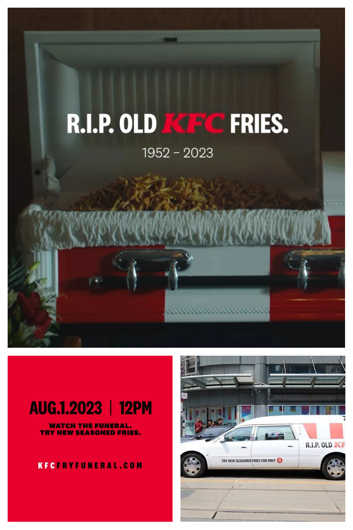 مراسم تدفین برای سیب‌زمینی سرخ کرده (نگاهی به کمپین اخیر KFC کانادا)