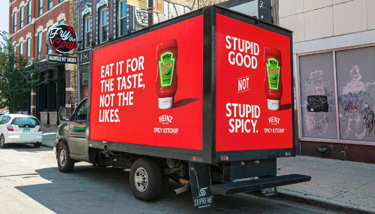 معرفی کمپین جدید Stupid Good, Not Stupid Spicy برند Heinz 1