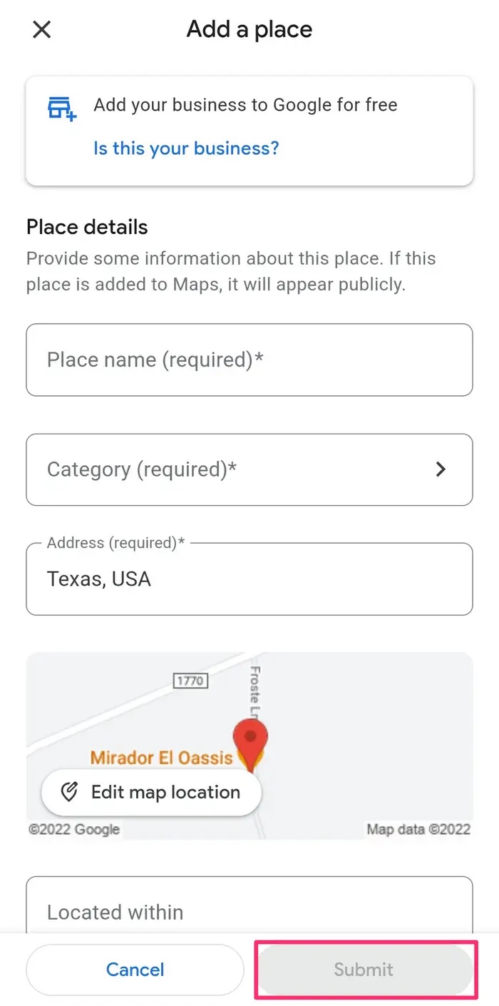 راهنمای کامل ثبت مکان در گوگل مپ؛ هرآنچه که باید راجع به ثبت مکان در Google Maps بدانید 12