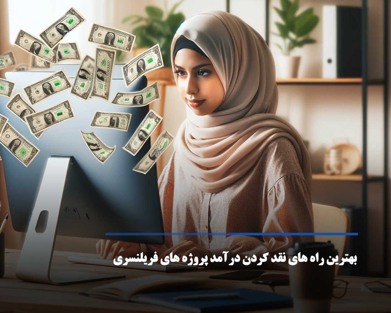 آسان ترین راه نقد کردن درآمد فریلنسری