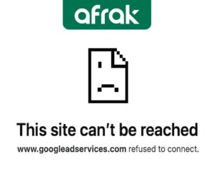 نامه افراک به مراجع: محدودیت دامنه Google Adsرا رفع کنید