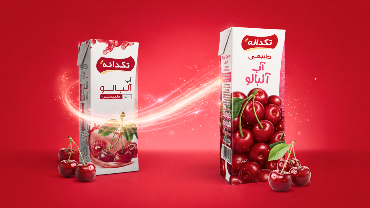تکدانه بسته‌بندی و هویت بصری محصولات خود را تغییر داد